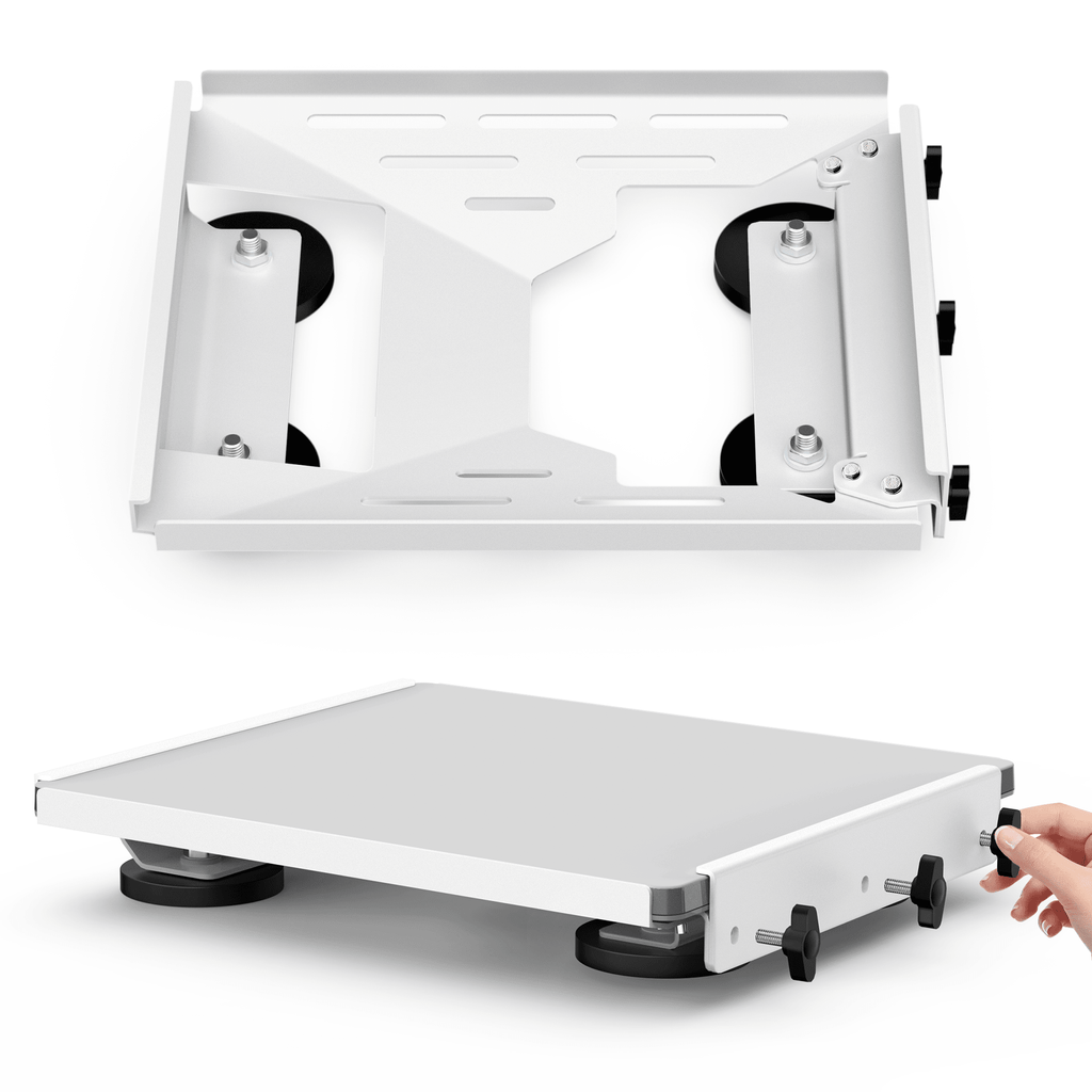 TAILBB Starlink Mini square magnetic mount in white, low-profile