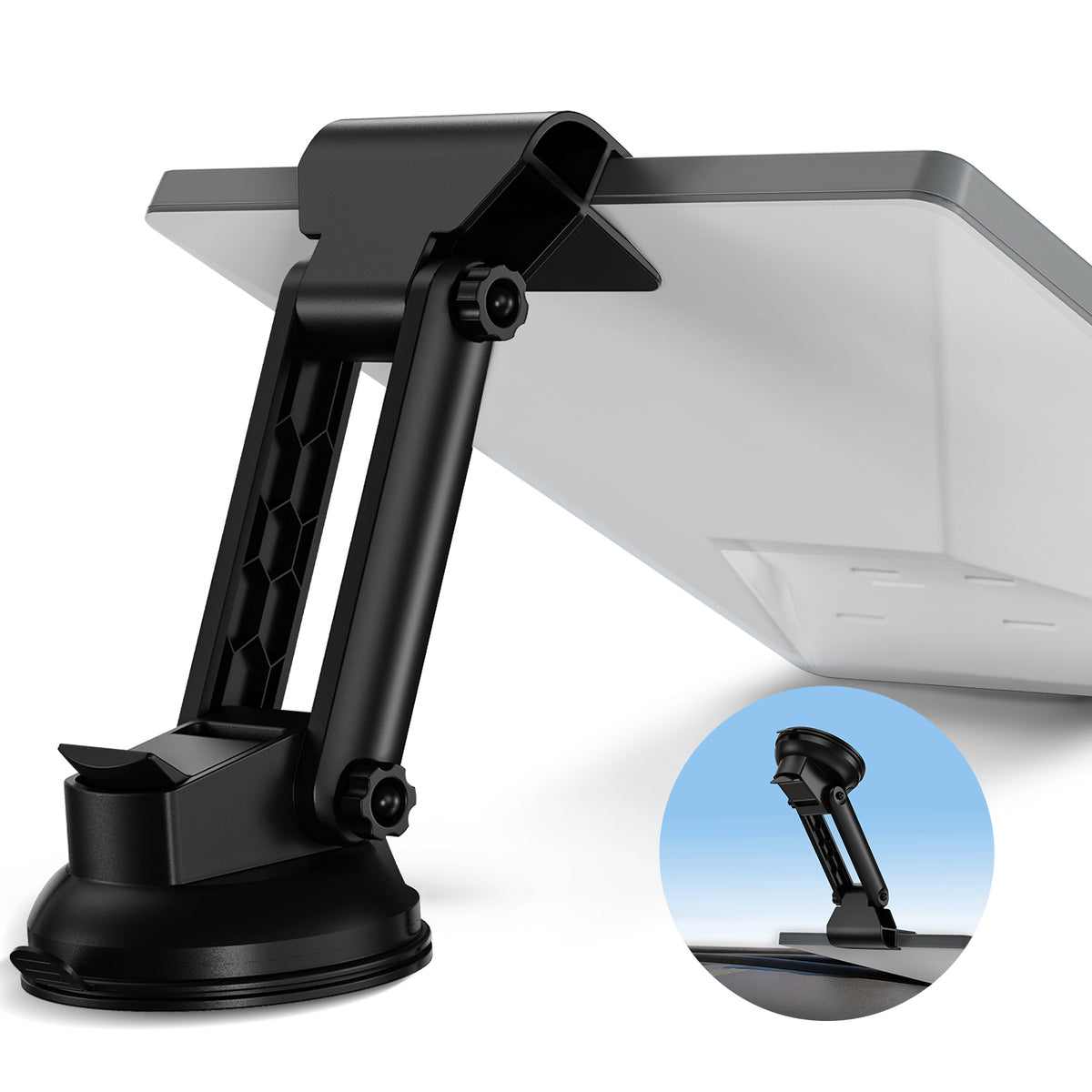 TAILBB Starlink Mini dashboard suction mount, 360-degree adjustable
