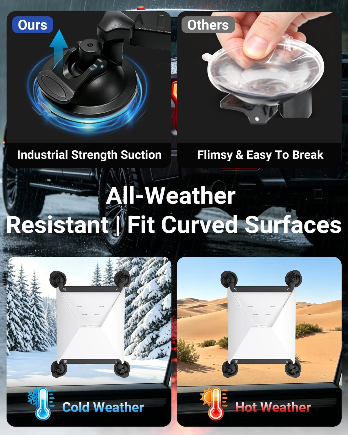 TAILBB Starlink Mini Sunroof Mount (Suction)