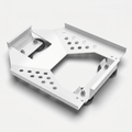 TAILBB Starlink Mini magnetic roof mount in white, no-drill, stainless steel